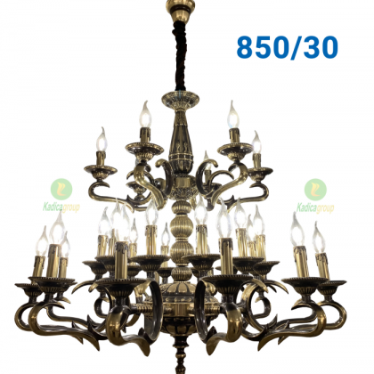 Đèn trang trí phòng khách - Đèn chùm mã 850-30